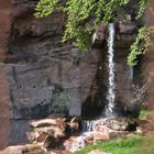 Wasserfall im Tiergarten Nürnberg