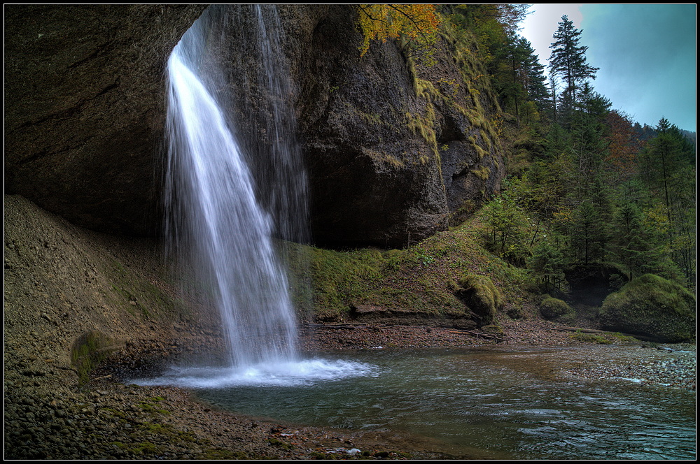 Wasserfall im Tösstal