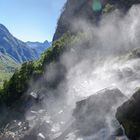Wasserfall im Val Bavona