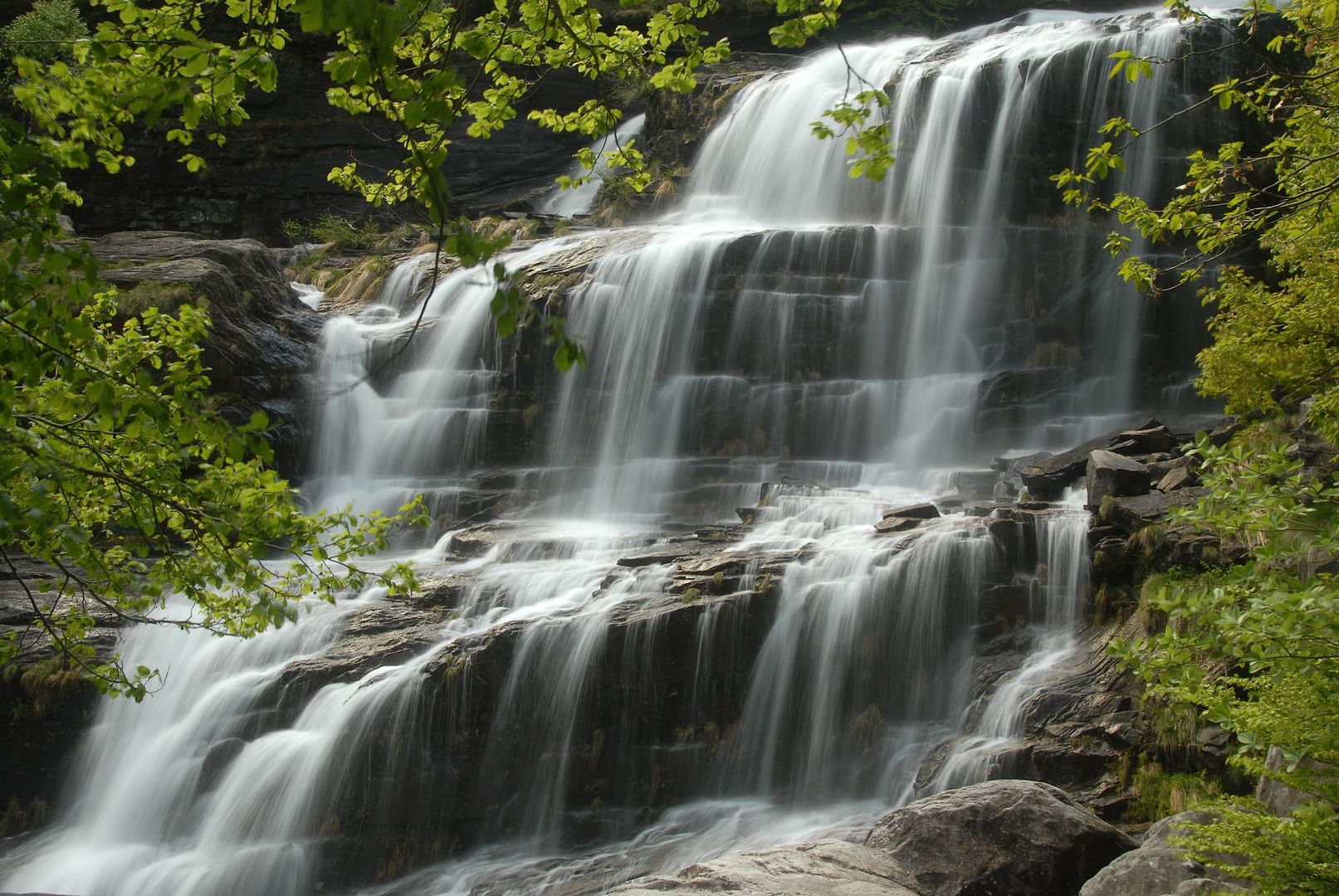 Wasserfall im Verzascatal