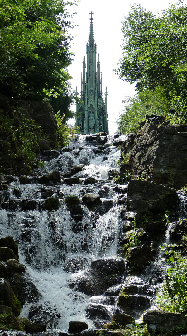 Wasserfall im Victoria Park