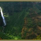 Wasserfall im Waimea Canyon, Kauai