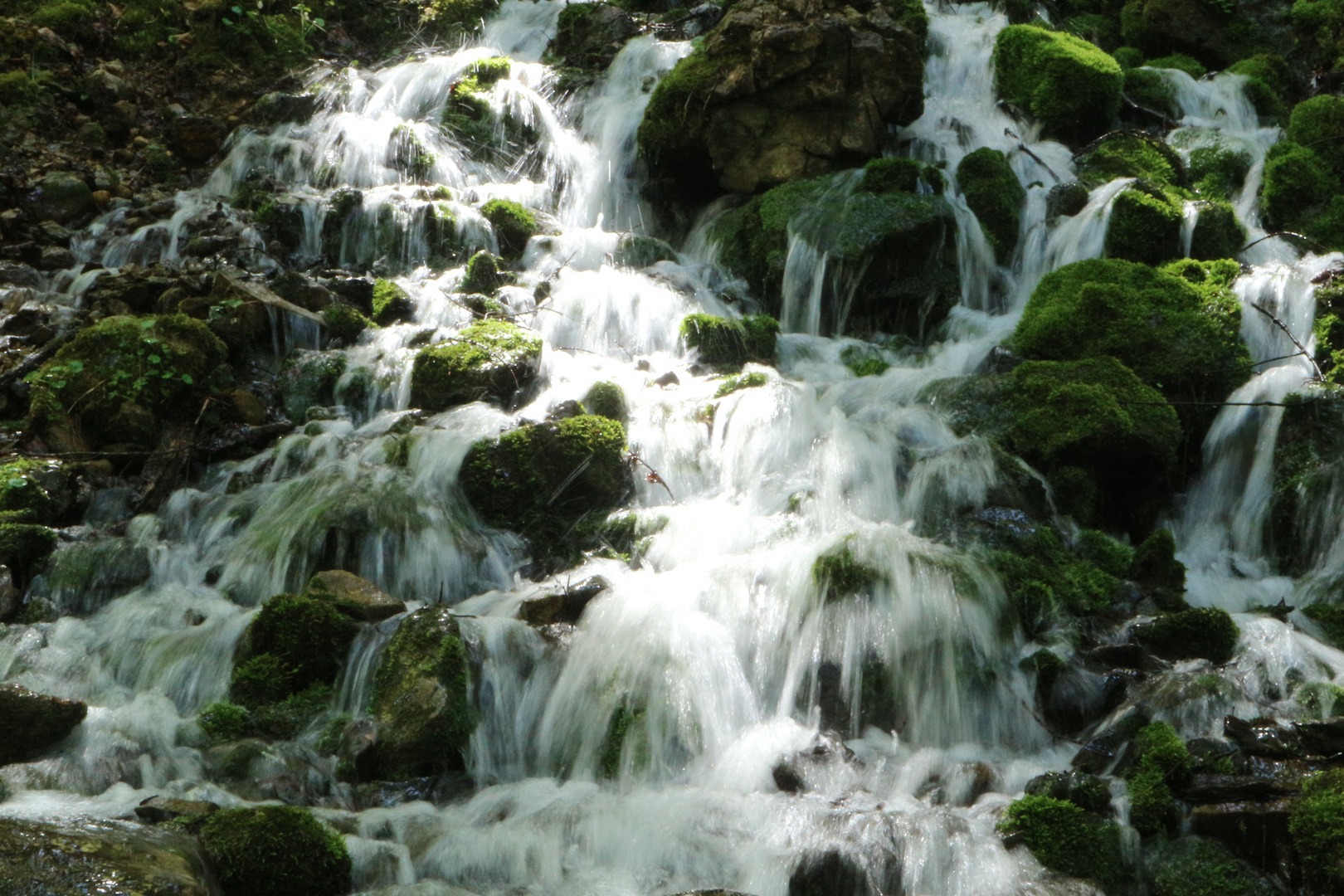 Wasserfall  im Wald