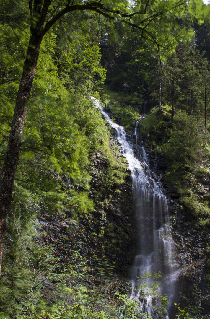 Wasserfall im Weisstannental 2