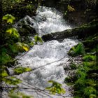 Wasserfall im Wiesaz-Tal