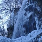 Wasserfall im Winter