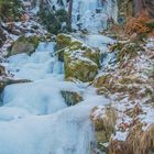 Wasserfall im Winter