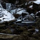 Wasserfall im Winter