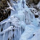 Wasserfall im Winter