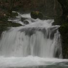 Wasserfall im Winter