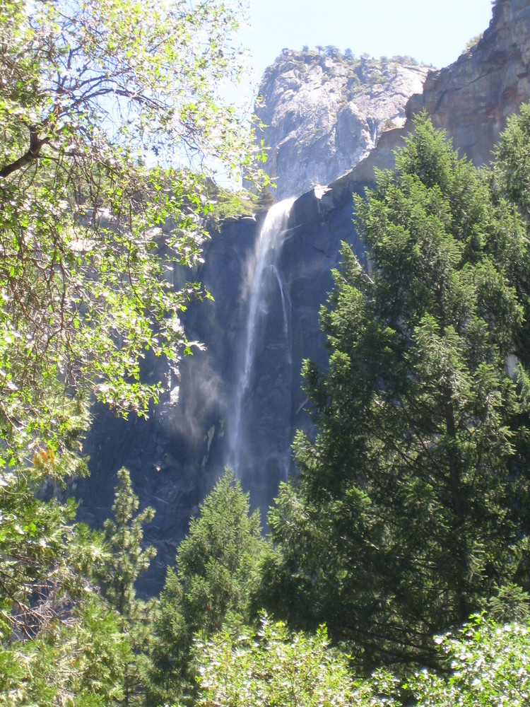 Wasserfall im Yosemite Nationalpark Kalifornien