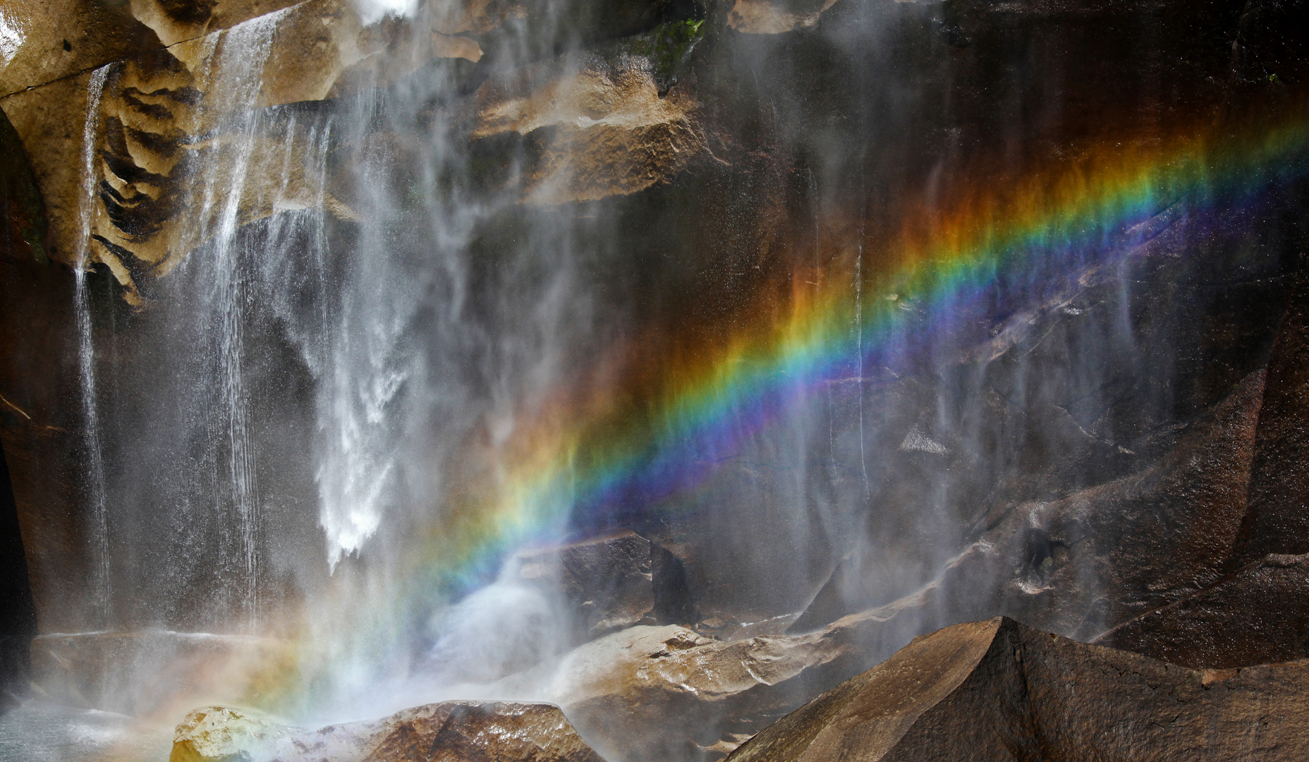 Wasserfall im Yosemite NP