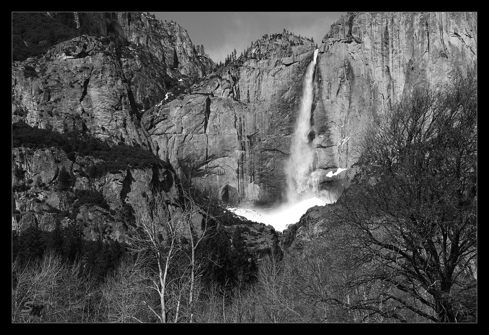 Wasserfall im Yosemite NP