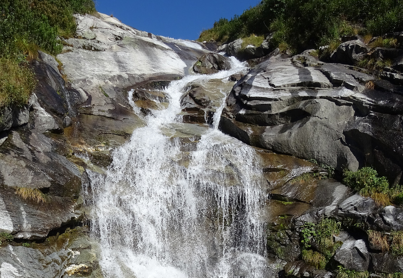 Wasserfall im Ziellergrund