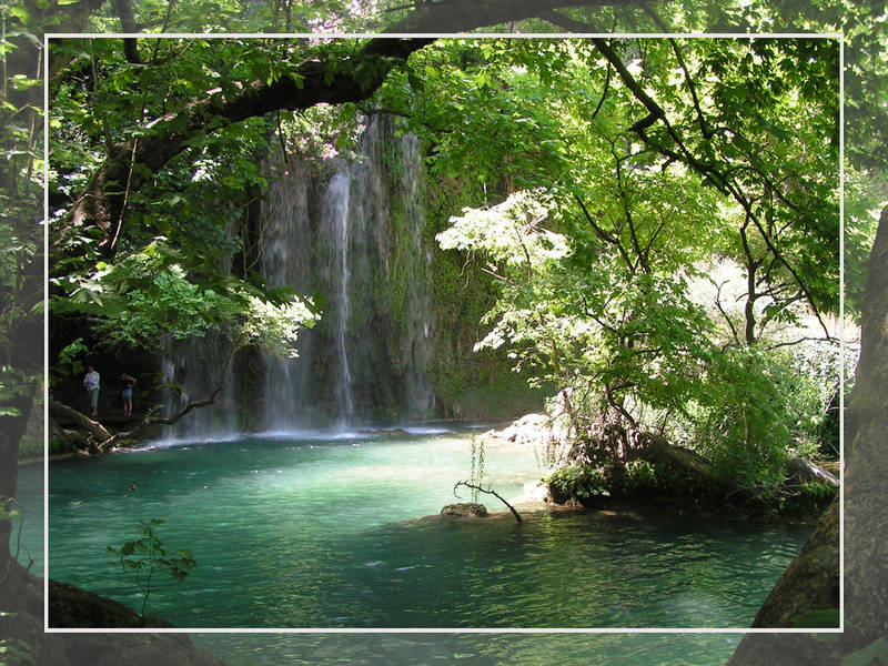 Wasserfall in Antalya