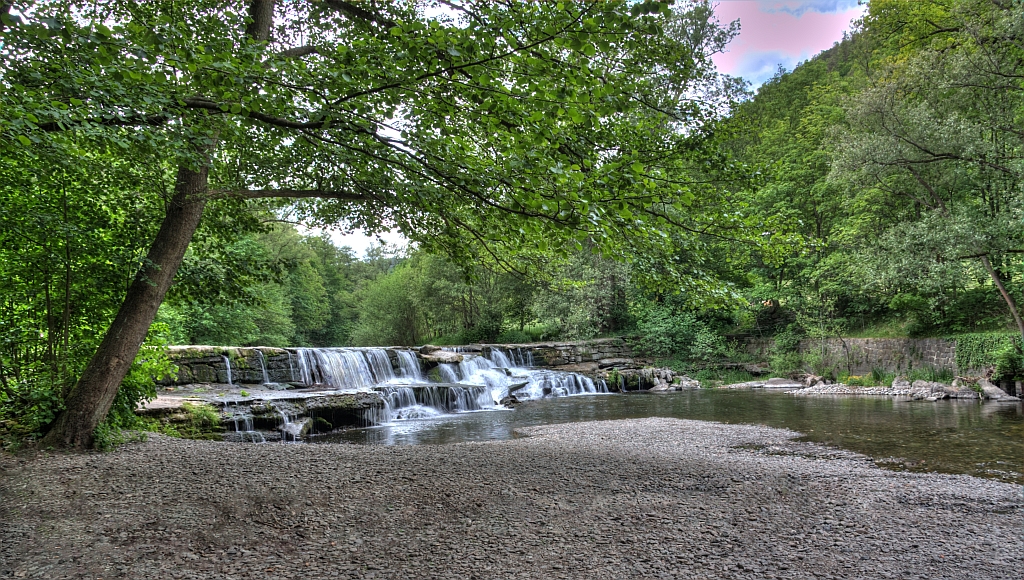 Wasserfall in Bad Blankenburg