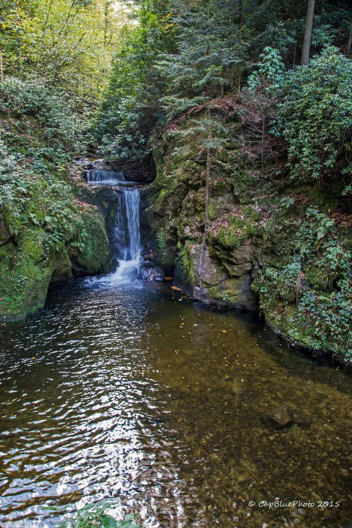 Wasserfall in Baden Baden Gerolsau
