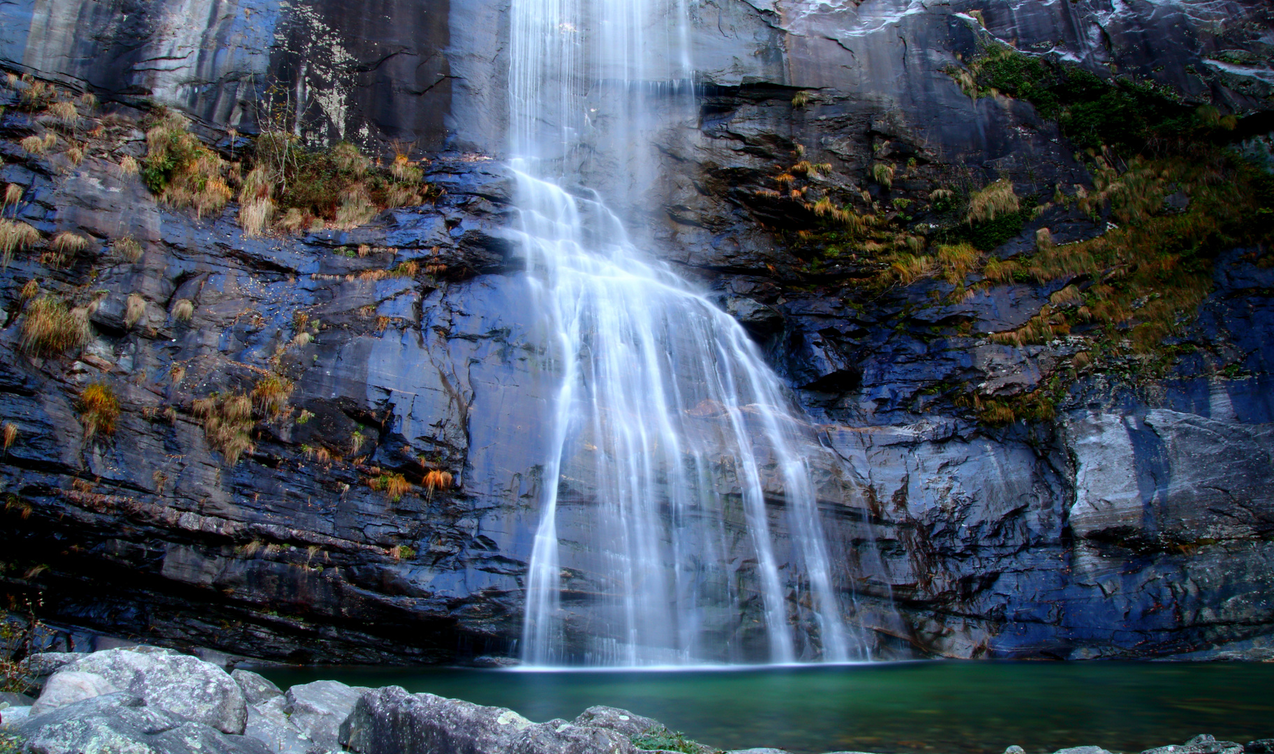 Wasserfall in Bignasco