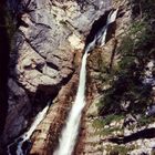 Wasserfall in Bled, Slowenien