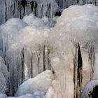 Wasserfall in Blumenkohlform