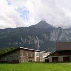 Wasserfall in den Alpen