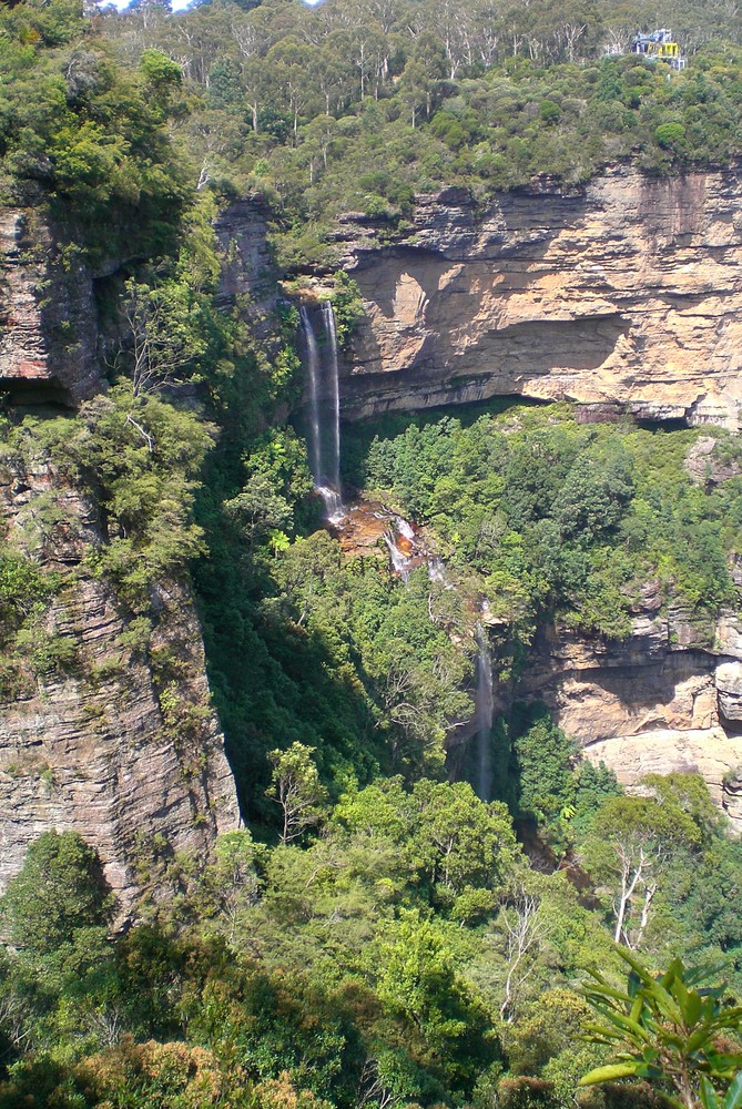 Wasserfall in den Blue Mountains