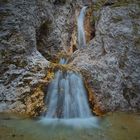 Wasserfall in den Dolomiten