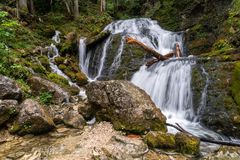 Wasserfall in den Gorges du Bruyant