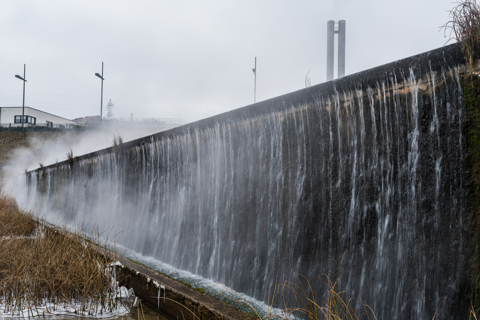 Wasserfall in den Wassergärten Landsweiler-Reden