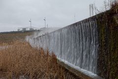 Wasserfall in den Wassergärten Landsweiler-Reden