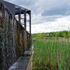 Wasserfall in den Wassergärten Landsweiler-Reden (Saarland)