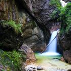 Wasserfall in der Almbachklamm