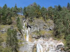 Wasserfall in der Almbachklamm