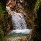 Wasserfall in der Almbachklamm