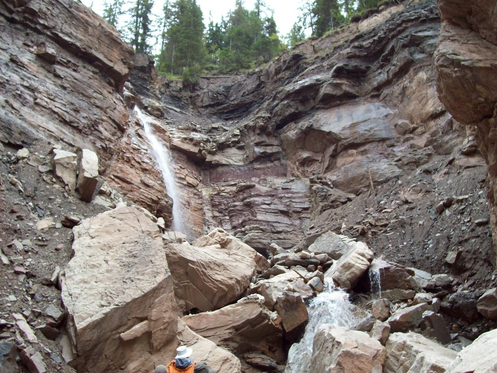 Wasserfall in der Bletterbachschlucht