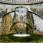 Wasserfall in der Bonner Rheinaue