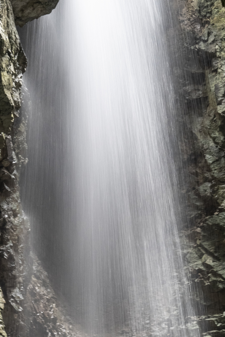 Wasserfall in der Breitachklamm