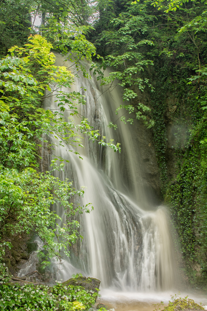 Wasserfall in der Chlus bei Aesch BL