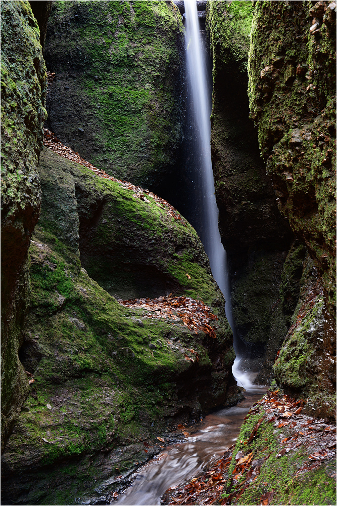 Wasserfall in der Drachenschlucht