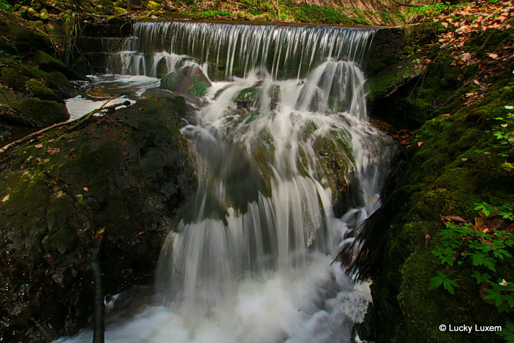 Wasserfall in der Ehrbachklamm