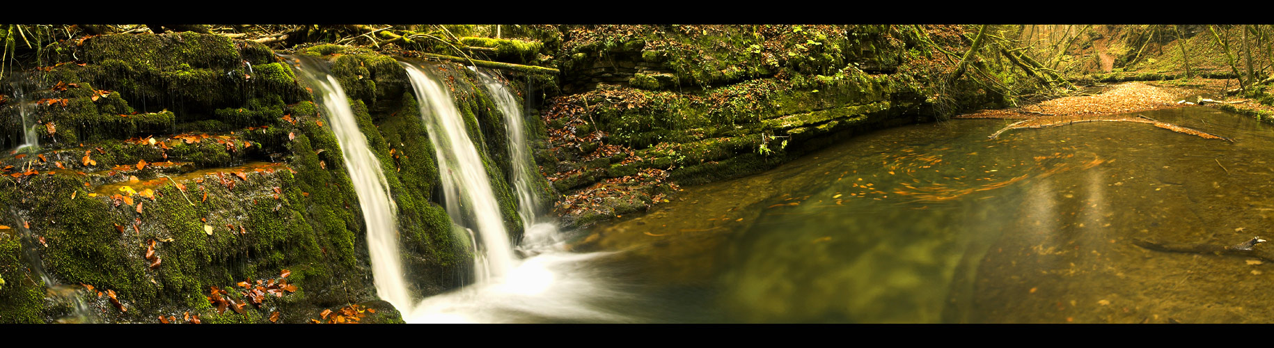 Wasserfall in der Gauchachschlucht