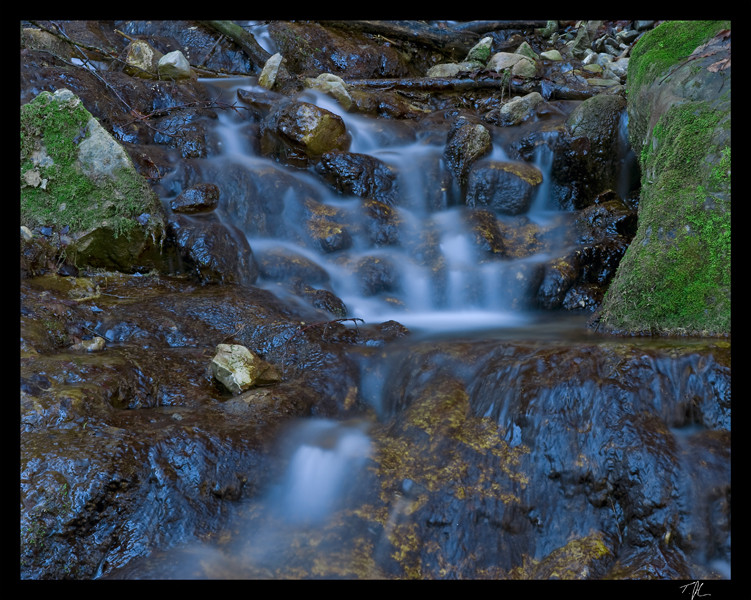 Wasserfall in der Jaunbachschlucht (FR)