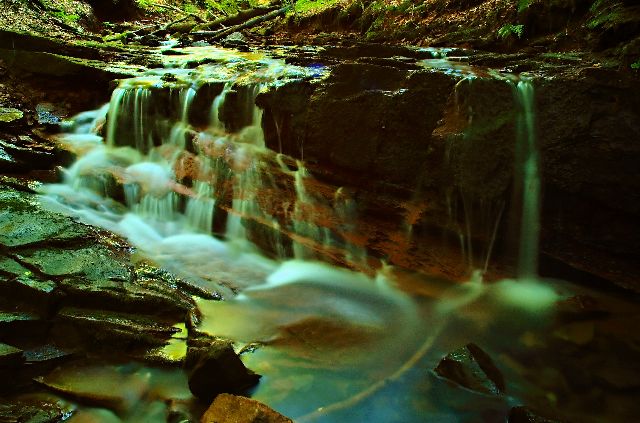 Wasserfall in der Kaskadenschlucht