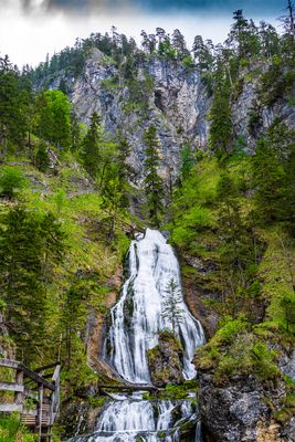 Wasserfall in der Klamm