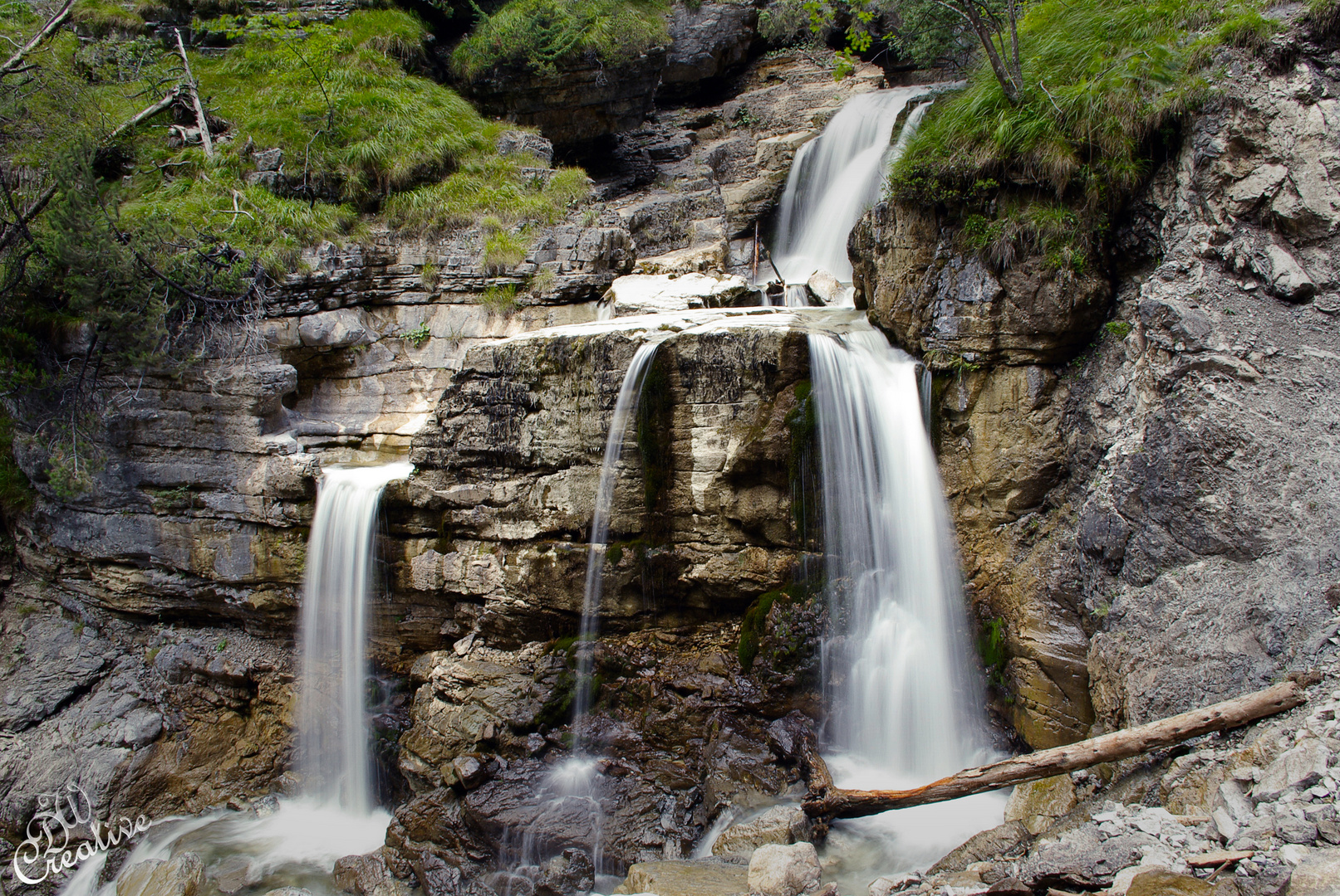 Wasserfall in der Kuhflucht