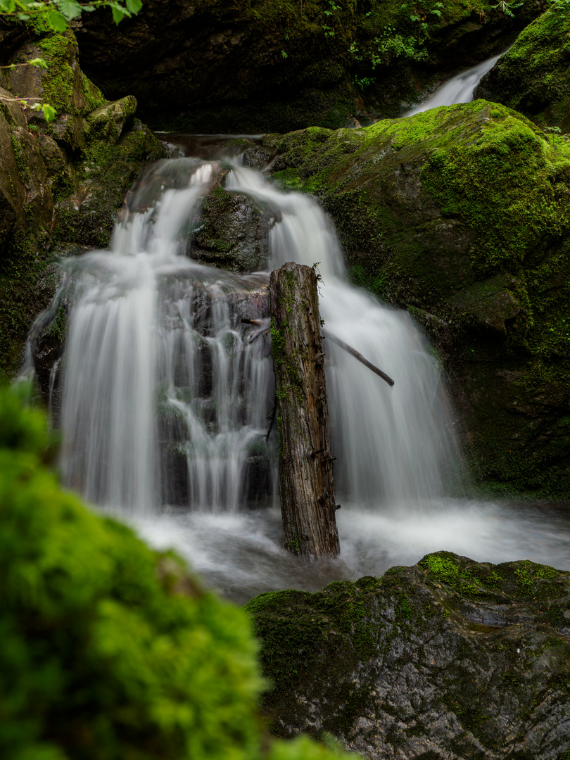 Wasserfall in der Lotenbachklamm