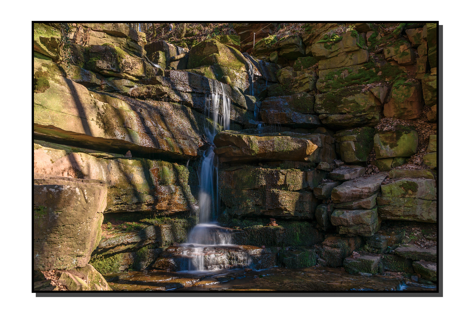 Wasserfall in der Margarethenschlucht