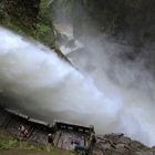 Wasserfall in der nähe von Banos Ecuador