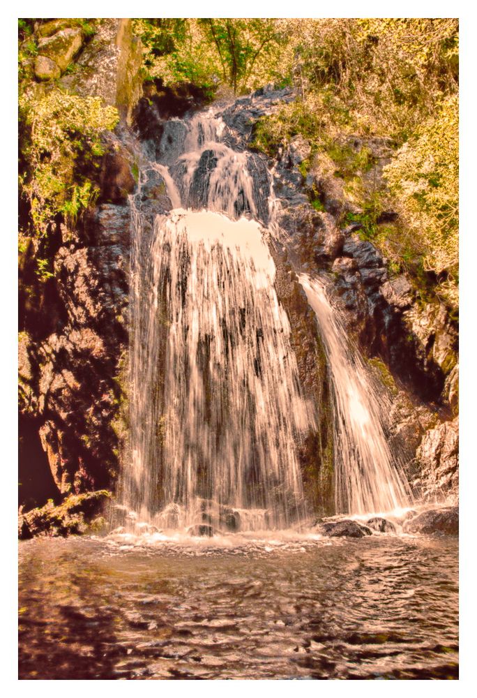 Wasserfall in der Nähe von Pattada