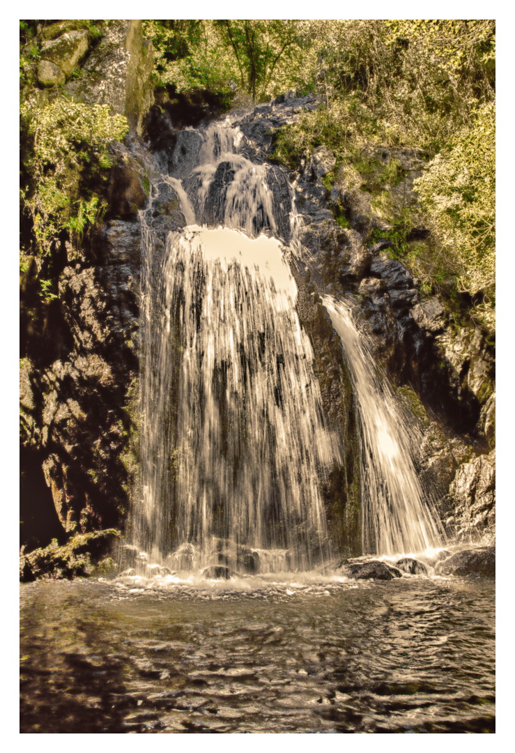 Wasserfall in der Nähe von Pattada